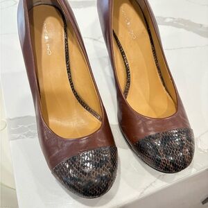 Band limo snake skin toe size 9